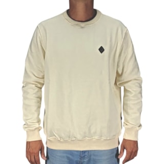 Moletom Careca Back Wash MC26001 Off White