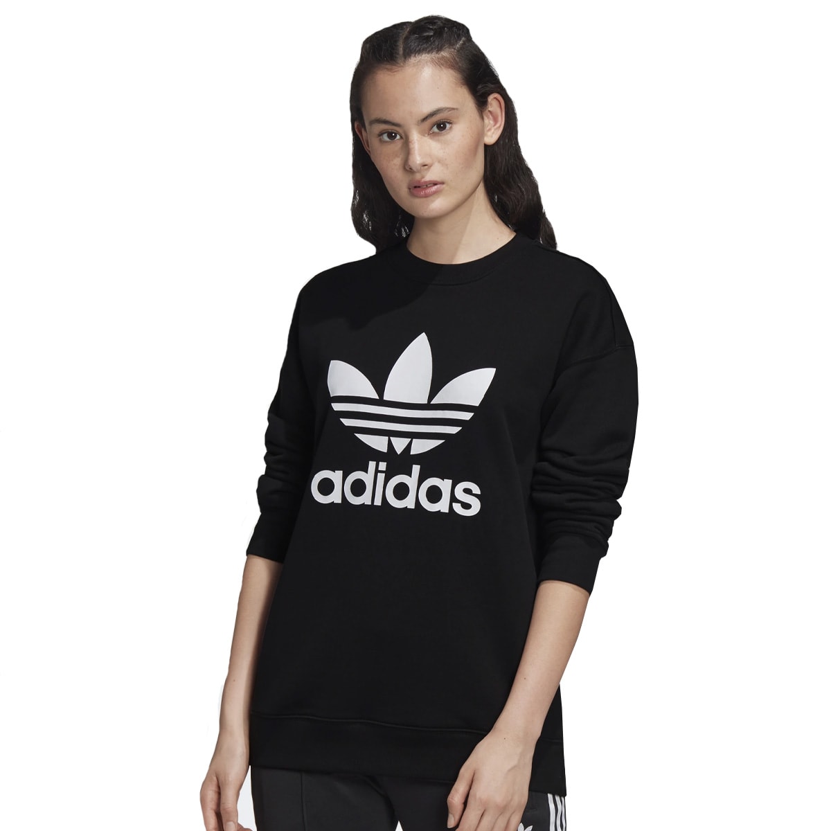 Moletom feminino hot sale adidas originals