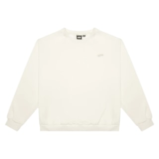 Moletom Careca Feminino Vans Salton Crew Egret