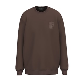 Moletom Careca Freesurf 111001236 Marrom