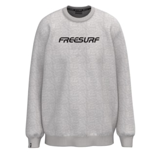 Moletom Careca Freesurf Classic 111001235 Cinza