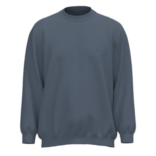 Moletom Careca Freesurf Logo Azul