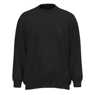 Moletom Careca Freesurf Logo Preto