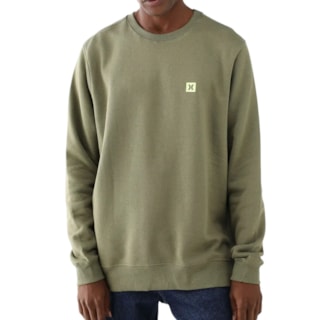 Moletom Careca Hurley Mini Icon II Militar