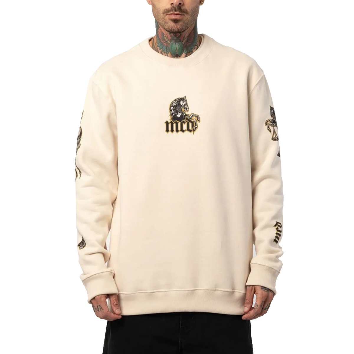 Moletom Careca MCD 12513203 Creme Arcanjo os melhores preços