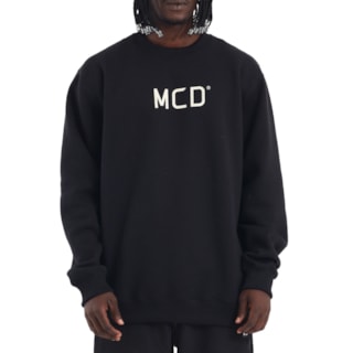 Moletom Careca MCD 12613205 Preto