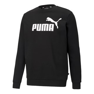 Moletom Careca Puma Essentials Big Logo Black
