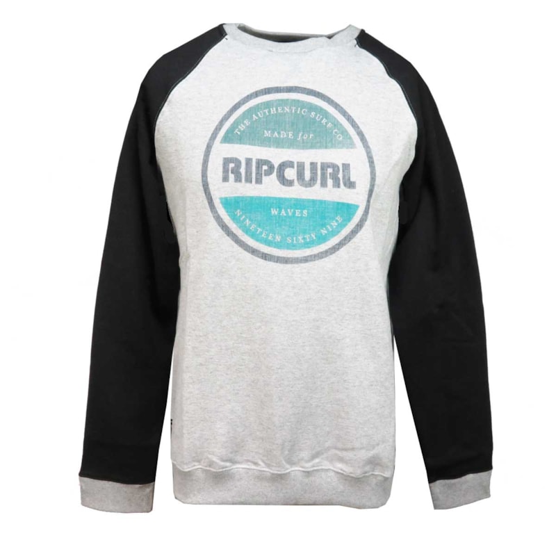 Moletom Careca Rip Curl Cinza