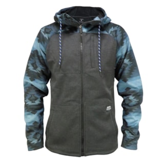 Moletom Especial Hurley Nike Therma-Fit Pendleton Cinza