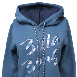 Moletom Feminino Billabong Cool Azul