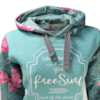 Moletom Feminino Freesurf Flower Verde