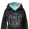 Moletom Feminino Freesurf Heart Preto