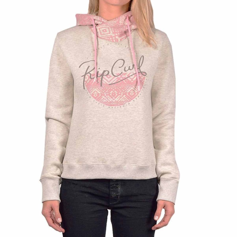 Moletom Feminino Rip Curl Hi Desert Egret