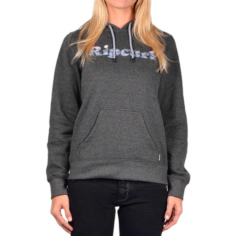Moletom Feminino Rip Curl New Wave Filter Cinza Escuro