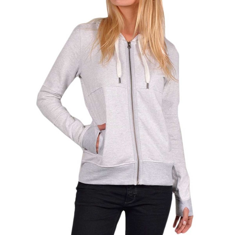 Moletom Feminino Rip Curl Surf Threads Hood Cinza
