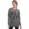 Moletom Feminino Roxy Read To Start Cinza