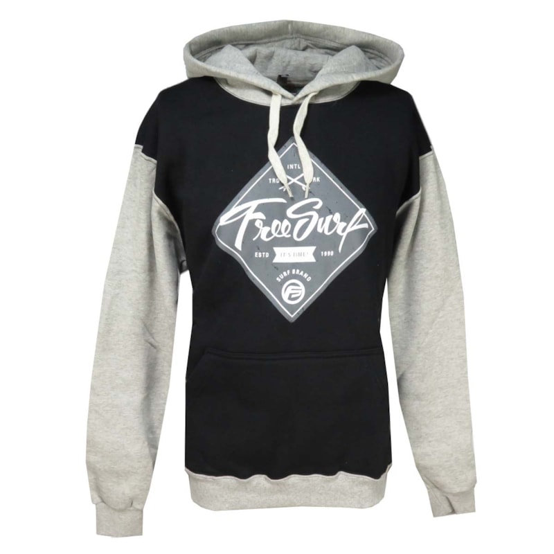 Moletom Freesurf Nice Preto