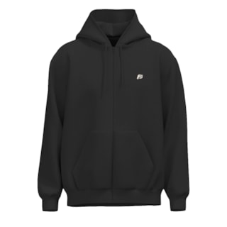 Moletom Plus Size Canguru Aberto Freesurf Logo Clássico Bordado