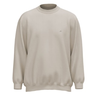 Moletom Plus Size Careca Freesurf Logo Off White