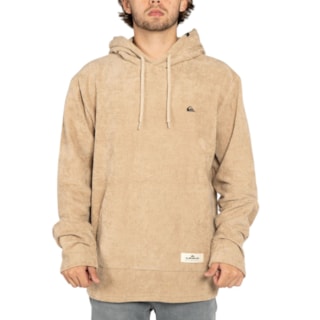 Moletom Quiksilver Everyday Essential Bege