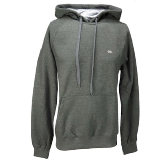 Moletom Quiksilver Everyday Hood Cinza Moletom Quiksilver Everyday Hood Cinza