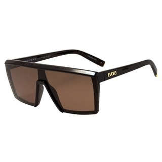 Óculos de Sol Evoke Futurah TA21 Black Thermo Turtle Shine Gold Brown