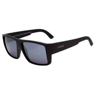 Óculos de Sol Evoke The Code BR02 Black Matte Silver Mirror Matte