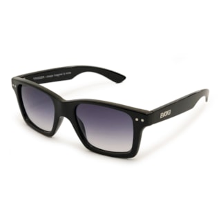 Óculos de Sol Evoke Trigger Black Shine Silver Degrade