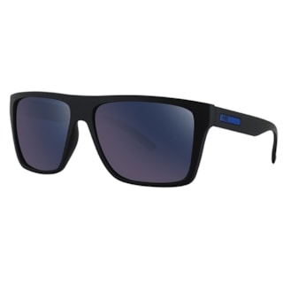 Óculos de Sol HB Floyd Preto Fosco / Azul Óculos de Sol HB Floyd Preto Fosco / Azul