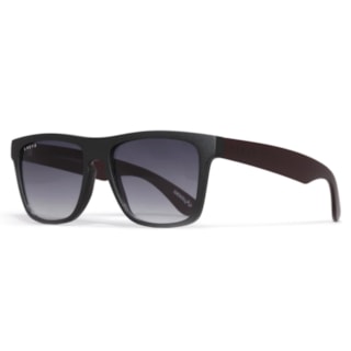 Óculos Evoke EVK 24 AC11 Black Matte Bordeaux Gray Gradient