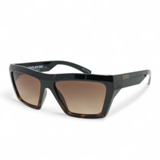 Óculos Evoke Outlaw Big A21 Black Shine Turtle Brown