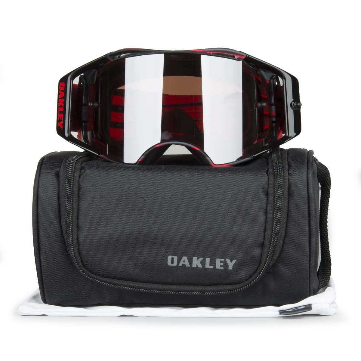 Óculos Oakley Airbrake MX Nemesis Red Gunmetal os melhores Óculos Oakley Airbrake MX Nemesis Red Gunmetal os melhores
