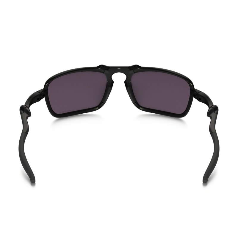 Óculos Oakley Badman - Dark Carbon Prizm Daily Polarizado - Back Wash