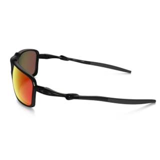 Óculos Oakley Badman - Dark Carbon/Ruby Iridium Polarized