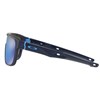 Óculos Oakley Crossrange Shield Matte Translucent Blue Prizm Polarizado 9387-0531