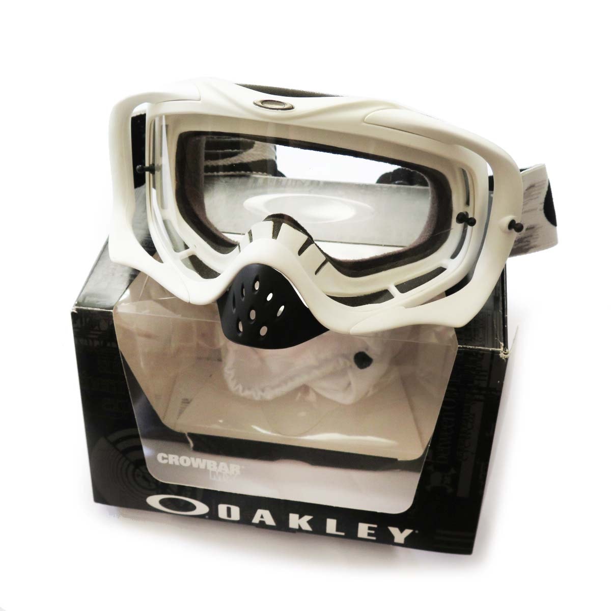 Óculos Oakley Crowbar MX Matte White os melhores preços Óculos Oakley Crowbar MX Matte White os melhores preços