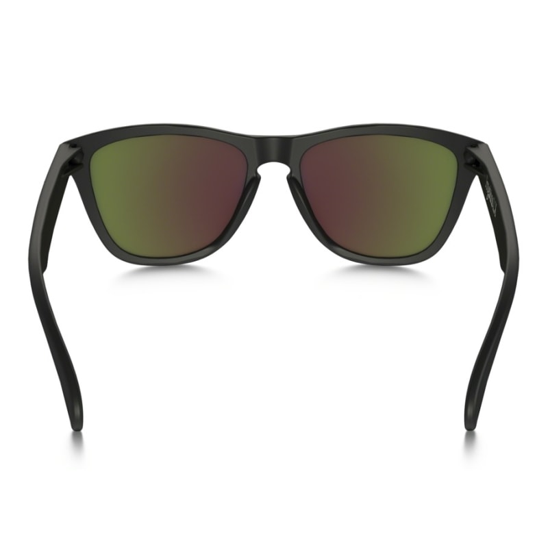 Óculos Oakley Frogskins LX Matte Black / Ruby Iridium - Back Wash