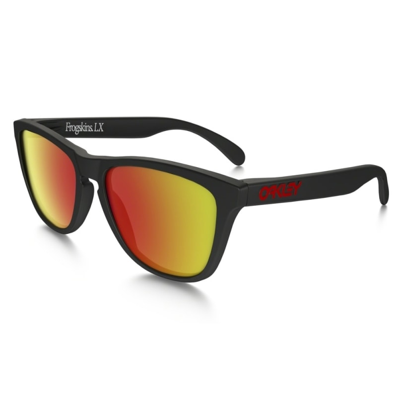 Óculos Oakley Frogskins LX Matte Black / Ruby Iridium