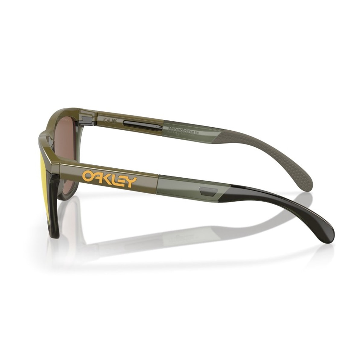 Óculos Oakley Frogskins Range Dark Brush Prizm 24k Polarized Óculos Oakley Frogskins Range Dark Brush Prizm 24k Polarized