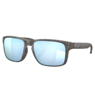 Óculos Oakley Holbrook Woodgrain Prizm Deep Water Polarized Woodgrain