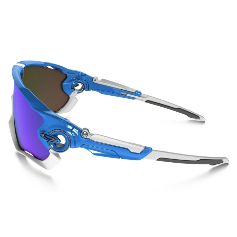 Óculos Oakley Jawbreaker Sky Blue Sapphire Iridium - Back Wash