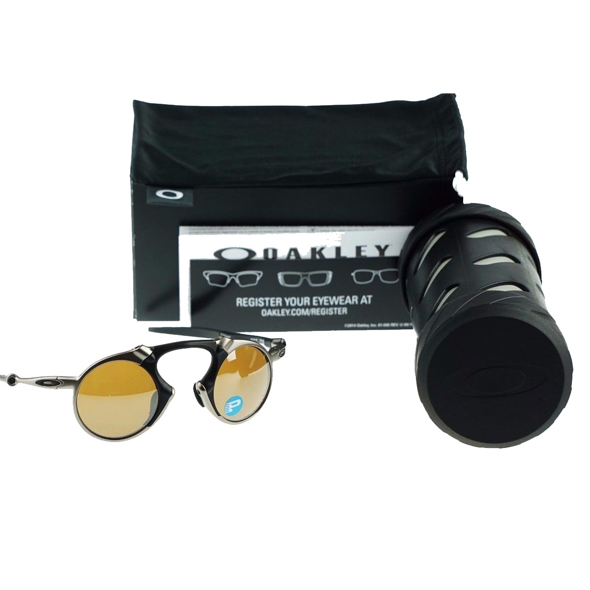 OAKLEY X-l madman 付属品完備 Óculos Oakley Madman Polarized Plasma Tungsten os melhores preços