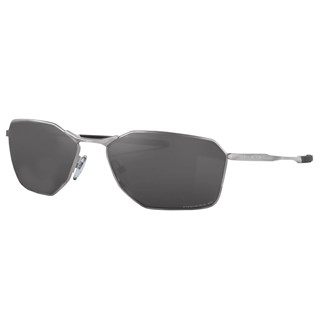 Óculos Oakley Savitar Satin Chrome/Prizm Black Polarized