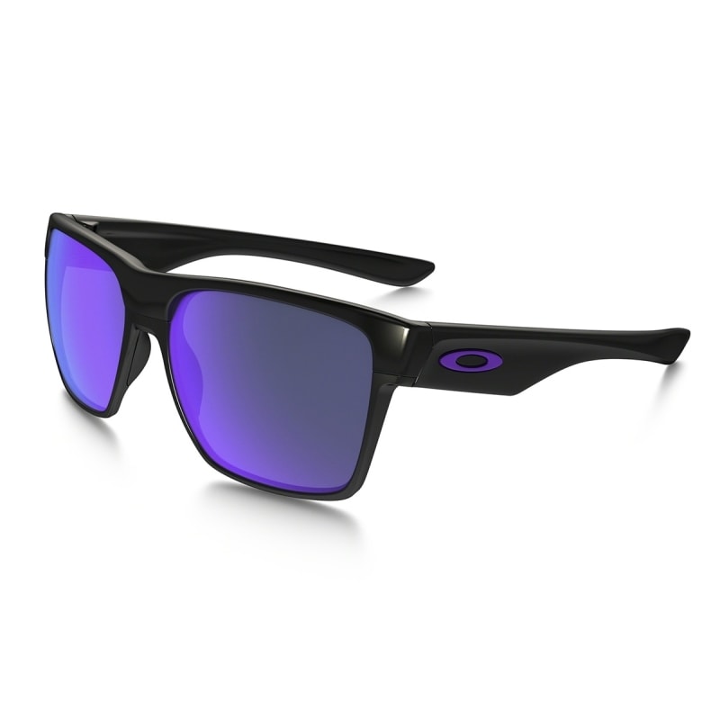 Compre Óculos Oakley Two Face XL Pol Black/Violet Iridium na Compre Óculos Oakley Two Face XL Pol Black/Violet Iridium na