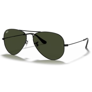 Óculos Ray-Ban Aviator Black G-15 Green