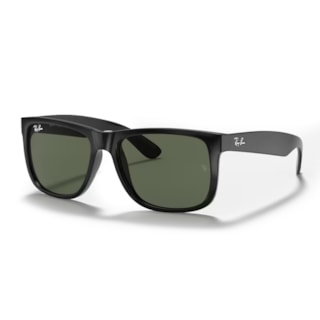 Óculos Ray-Ban Justin Classic Rubber Black Dark Green