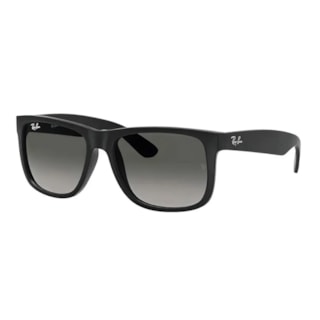 Óculos Ray-Ban Justin Classic Rubber Black Grey Gradient