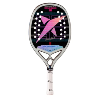 Raquete de Beach Tennis Drop Shot Conqueror 12.0 BT Nicole Nobile Preta