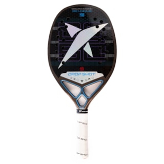 Raquete de Beach Tennis Drop Shot Conqueror 12 Tech BT Marrom