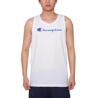 Regata Champion Tank Script Branca